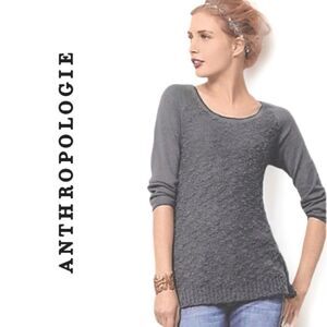 EUC Anthropologie Yellow Bird Bramble Knit Pullover